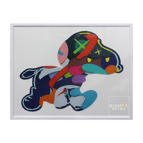 กรอบกล่องรอยมือเท้าเด็กของสะสมเด็ก-Shadow Box